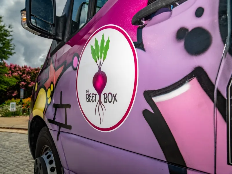 The Beet Box Food Truck Detail